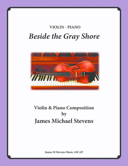 Free Sheet Music Beside The Gray Shore Violin Piano