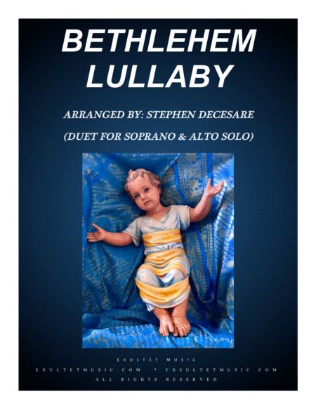 Bethlehem Lullaby Duet For Soprano And Alto Solo Sheet Music