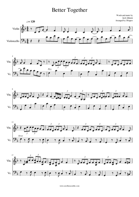 Better Together Sheet Music