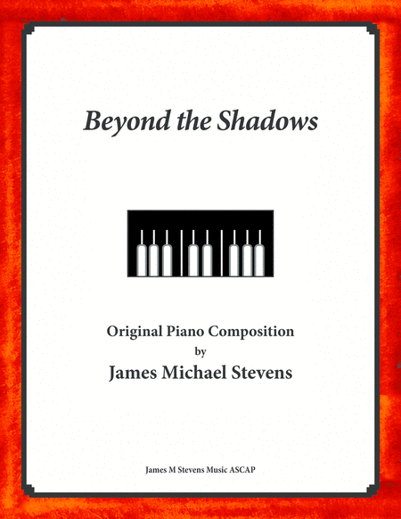 Beyond The Shadows Romantic Piano Sheet Music