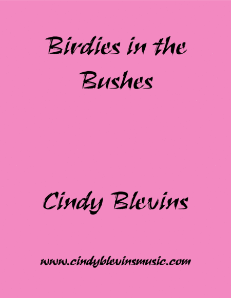 Birdies In The Bushes An Original Piano Solo From My Piano Book Balloon Ride Sheet Music