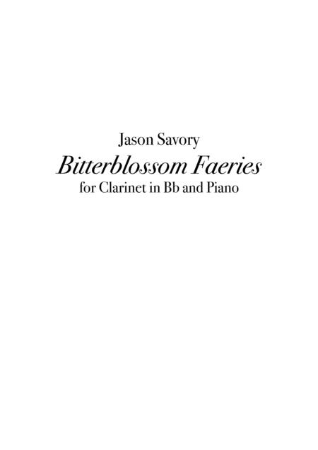 Bitterblossom Sheet Music