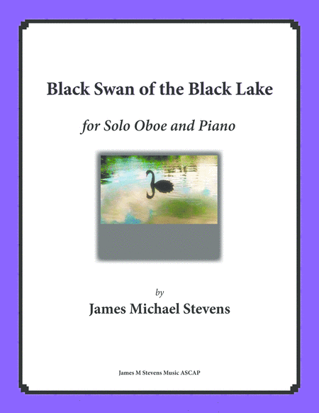 Black Swan Of The Black Lake Solo Oboe Piano Sheet Music