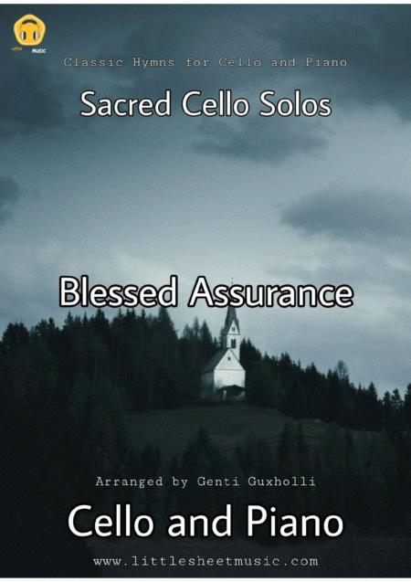 Blessed Assurance Sacred Cello And Piano Sheet Music