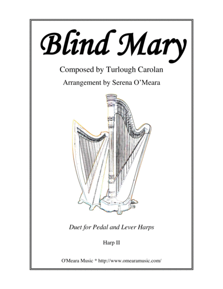 Free Sheet Music Blind Mary Harp Ii