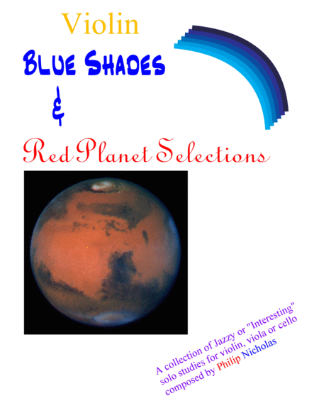 Blue Shades And Red Planet Selections For Violin Sheet Music