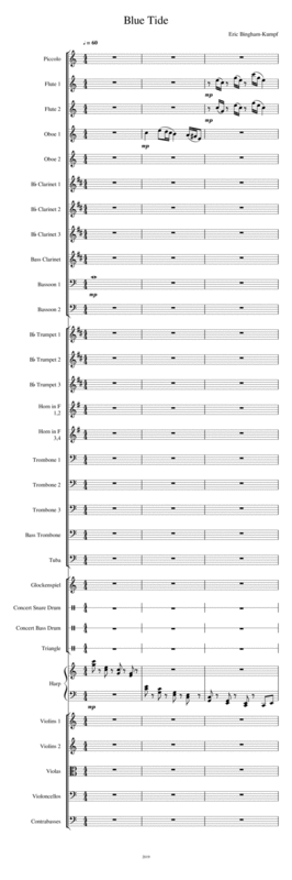 Blue Tide Sheet Music