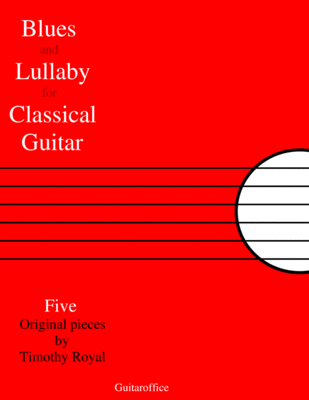 Free Sheet Music Blues And Lullaby For Classical Guitar