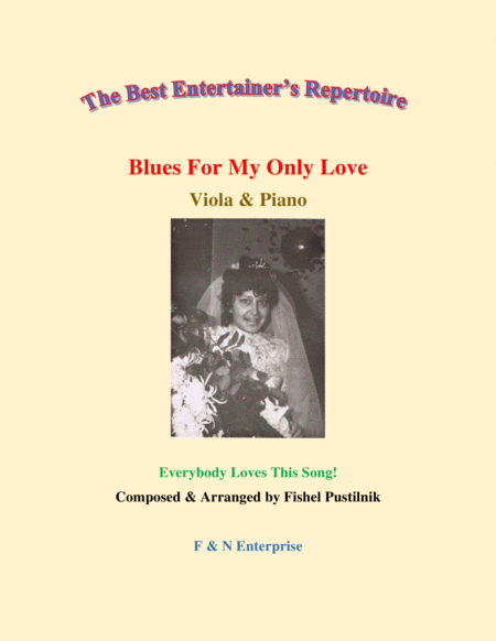 Free Sheet Music Blues For My Only Love Piano Background For For Viola And Piano With Improvisation Video