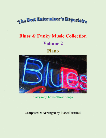 Blues Funky Music Collection For Piano Volume 2 Sheet Music