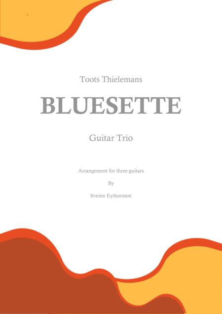 Bluesette Guitar Quartet Sheet Music