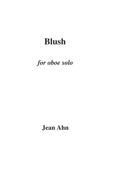 Blush For Oboe Sheet Music