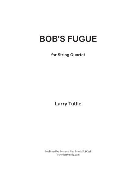 Free Sheet Music Bobs Fugue