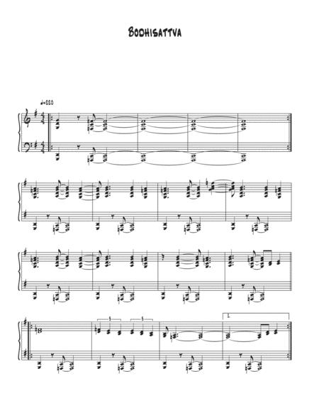 Bodhisattva Sheet Music