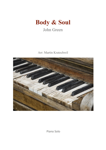 Body And Soul From Threes A Crowd Sheet Music