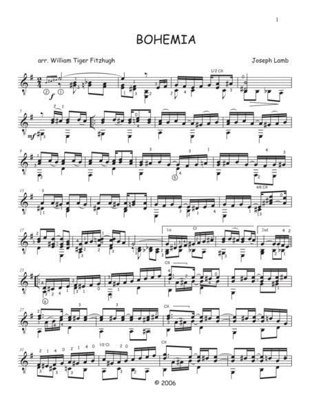 Bohemia Sheet Music