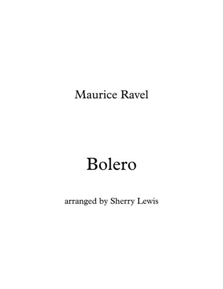 Bolero For String Quartet Sheet Music