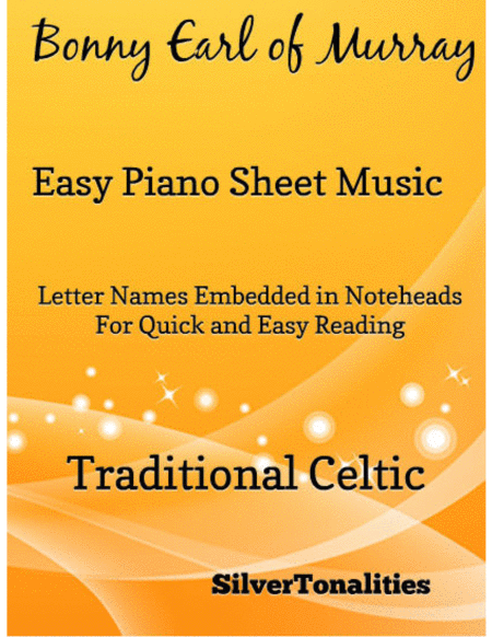 Free Sheet Music Bonny Earl Of Murray Easy Piano Sheet Music