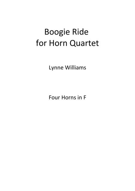 Boogie Ride Sheet Music