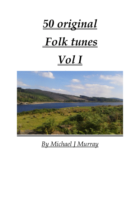 Book Of 50 Original Folk Tune Sheet Music