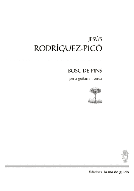 Bosc De Pins Sheet Music