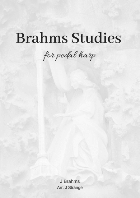 Brahms Studies For Pedal Harp 16 Waltzes Sheet Music