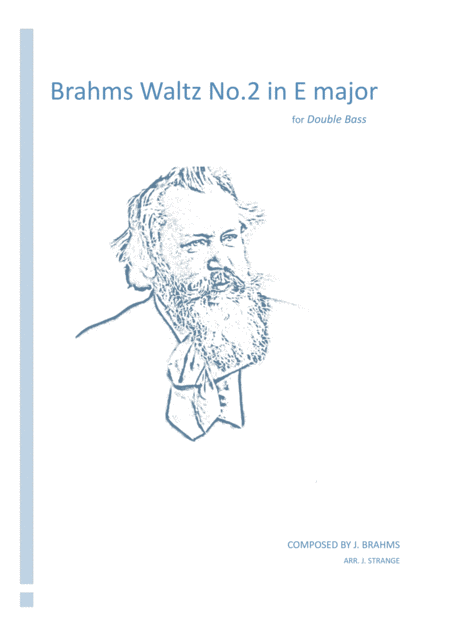 Free Sheet Music Brahms Waltz No 2 In E Major Double Bass