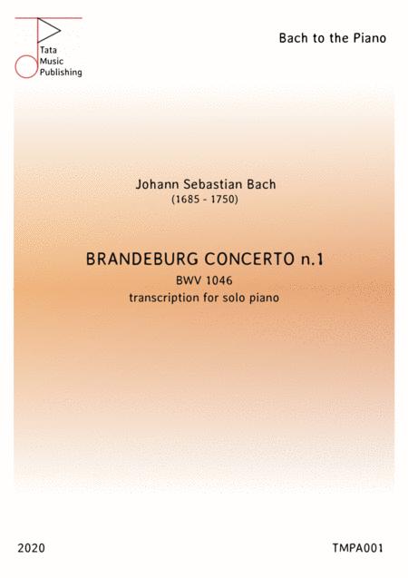 Brandeburg Concerto N 1 Sheet Music