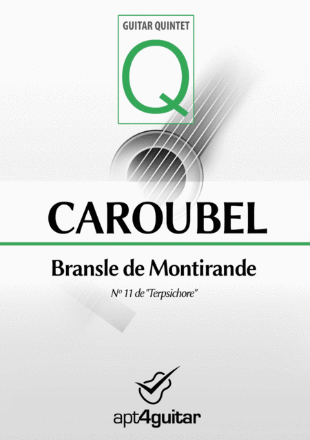 Free Sheet Music Bransle De Montirande