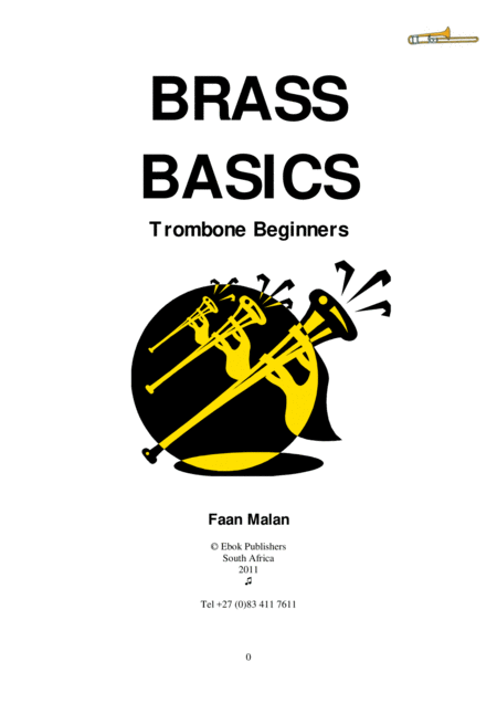 Brass Basics Trombone Beginners Sheet Music