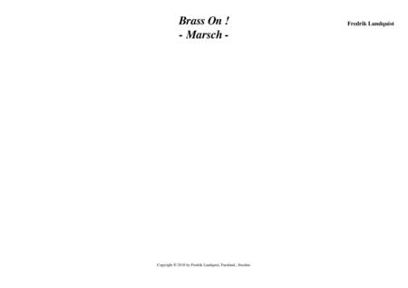 Brass On Sheet Music