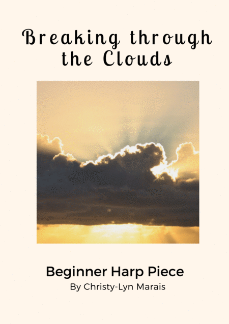 Breaking Through The Clouds Easy Harp Sheet Music