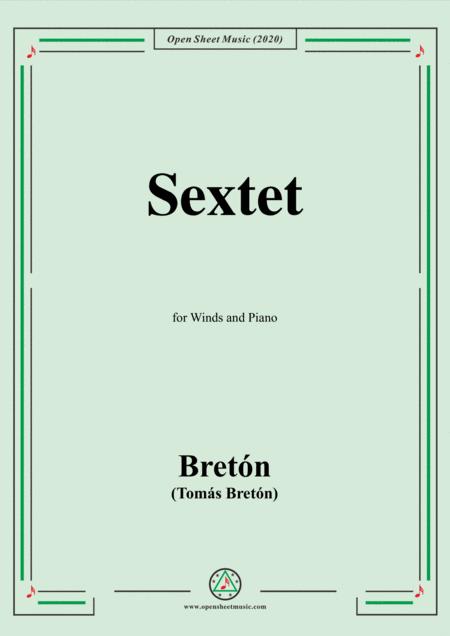 Bretn Sextet For Winds And Piano Sheet Music