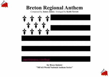 Free Sheet Music Breton Regional Anthem For Brass Quintet