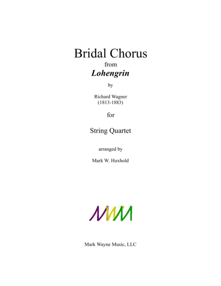 Bridal Chorus From Lohengrin Sheet Music