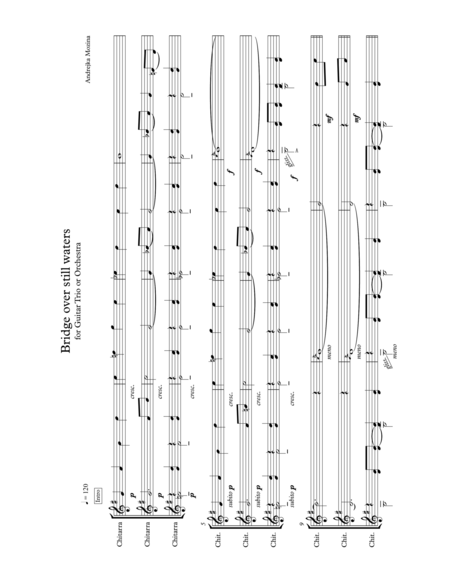 Bridge Over Still Waters Sheet Music