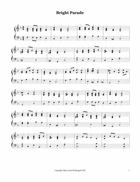 Bright Parade Sheet Music