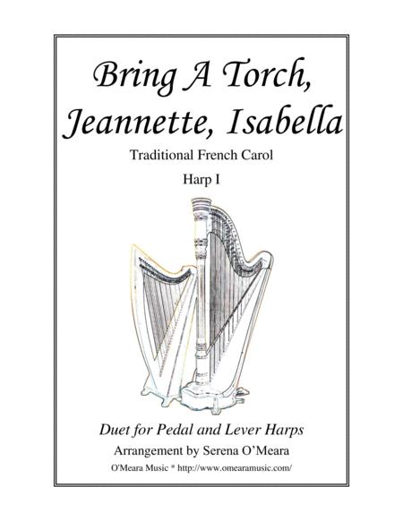 Bring A Torch Jeannette Isabella Harp I Sheet Music