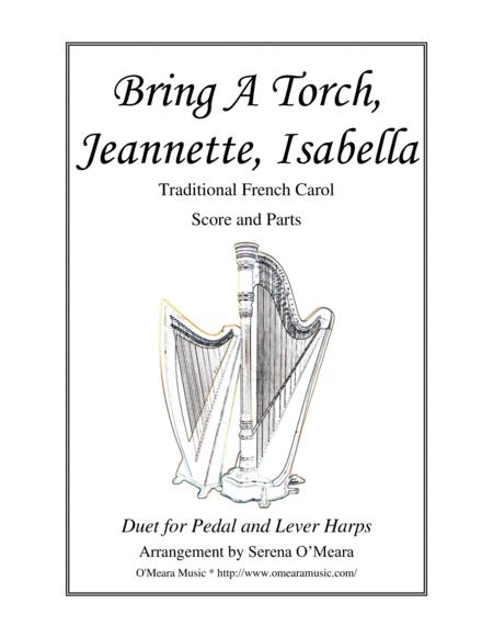 Bring A Torch Jeannette Isabella Score Parts Sheet Music