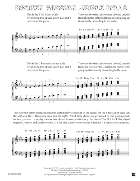 Free Sheet Music Broken Russian Jingle Bells