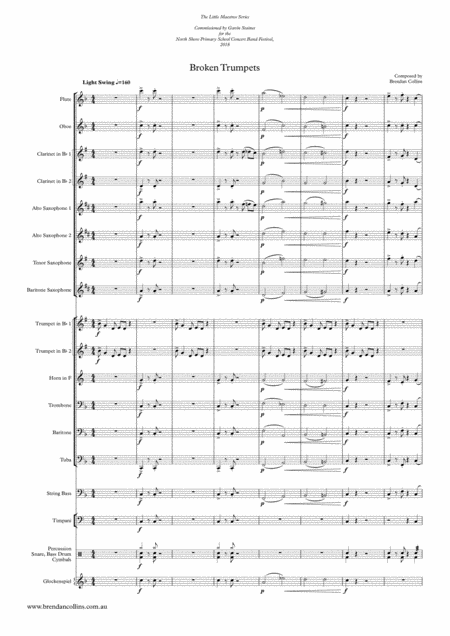 Broken Trumpets Sheet Music