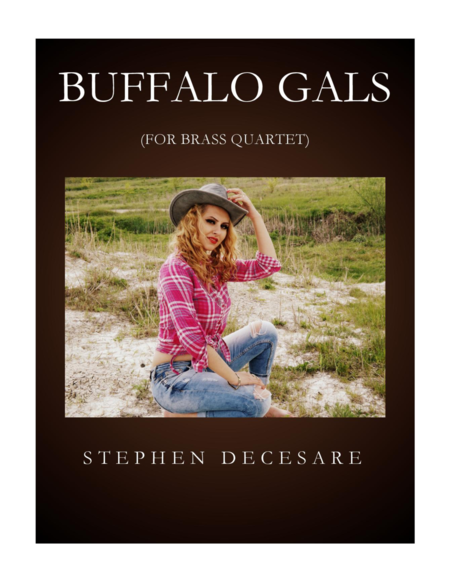 Buffalo Gals For Brass Quartet Sheet Music