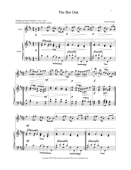 Bur Oak Sheet Music