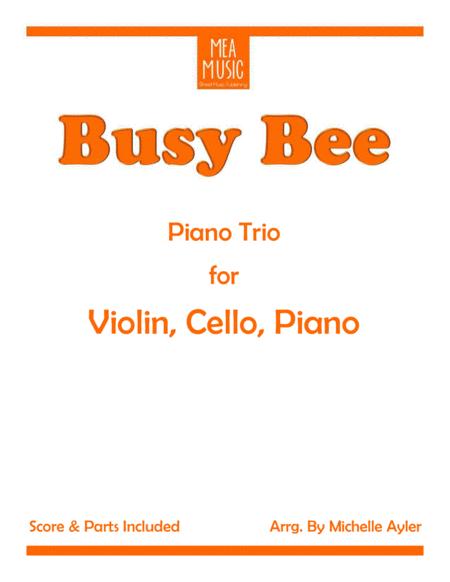 Free Sheet Music Busy Bee Piano Trio