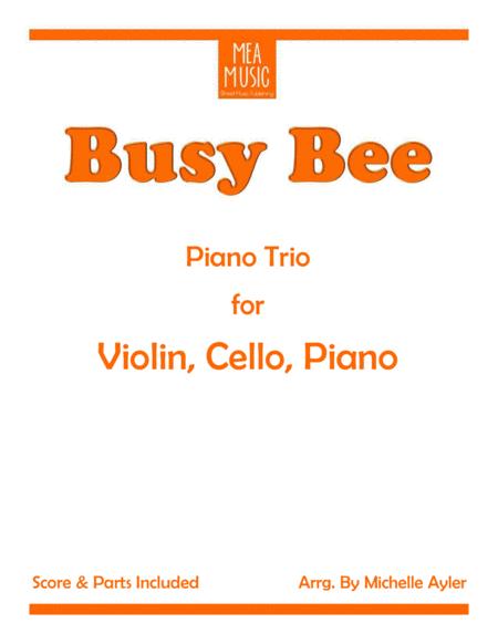 Busy Bee Piano Trio Sheet Music