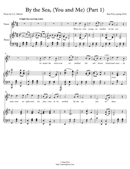 Free Sheet Music By The Sea Op 29