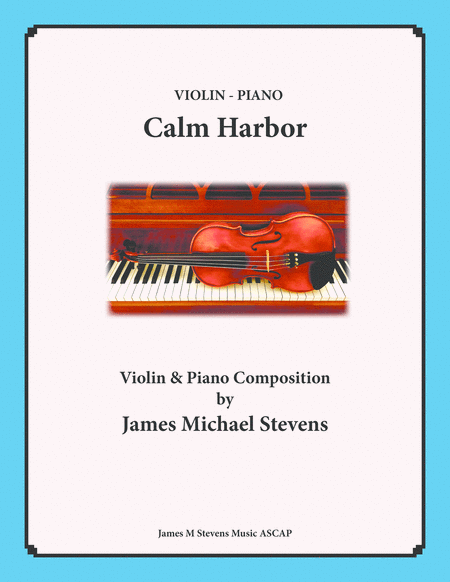 Calm Harbor Violin Piano Sheet Music