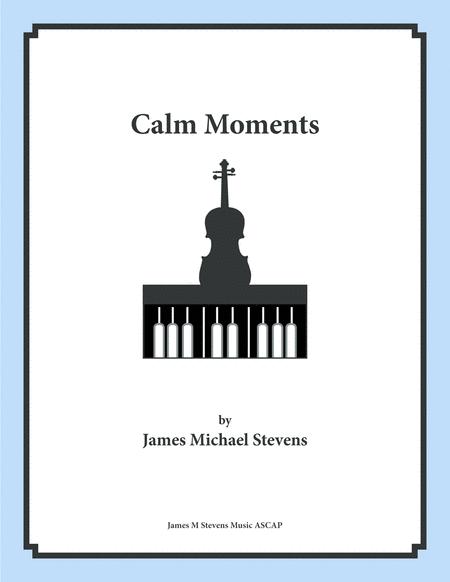 Free Sheet Music Calm Moments Violin Piano