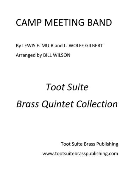 Camp Meeting Band Sheet Music