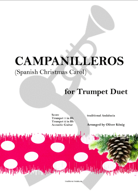 Campanilleros Spanish Christmas Carol For Brass Duet Sheet Music